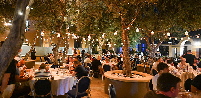 View the welcome dinner gallery