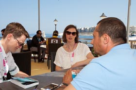 ITC 2015 networking lunch