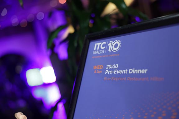 ITC 2022 Pre-event Dinner